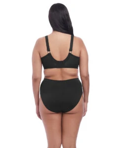 Soutien-gorge Grande Taille à Armatures De La Collection De Lingerie Permanente Meredith Par Elomi. -Sous Vêtement Soldes Magasin Soutien gorge grande taille armature Elomi Meredith noir Noir EL4440 BLK ensemble dos