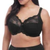 Soutien-gorge Grande Taille à Armatures De La Collection De Lingerie Permanente Meredith Par Elomi. 1 Soutien-gorge Grande Taille à Armatures De La Collection De Lingerie Permanente Meredith Par Elomi. -Sous Vêtement Soldes Magasin Soutien gorge grande taille armature Elomi Meredith noir Noir EL4440 BLK face