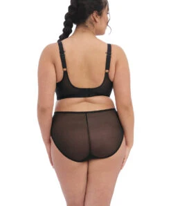 Soutien-gorge Grande Taille Décolleté Plongeant De La Collection Matilda Par Elomi. -Sous Vêtement Soldes Magasin Soutien gorge grande taille armature plongeant Elomi Matilda black star EL8900 BKS 4