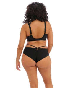 Soutien-gorge Grande Taille à Armatures Décolleté Plongeant De La Collection Namrah De Chez Elomi Par Wacoal. -Sous Vêtement Soldes Magasin Soutien gorge grande taille armature plongeant Elomi Namrah Noir EL301335 BLK 2