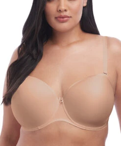 Soutien-gorge Grande Taille Bandeau Moulé Avec Armatures Invisible Elomi Collection Smooth, Coloris Sahara (=peau). 16 Soutien-gorge Grande Taille Bandeau Moulé Avec Armatures Invisible Elomi Collection Smooth, Coloris Sahara (=peau). -Sous Vêtement Soldes Magasin Soutien gorge grande taille bandeau moule avec armatures Elomi Smooth sahara Chair EL4300 SAH 3