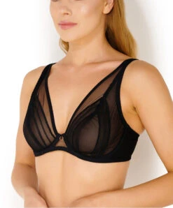 Soutien-gorge Grande Taille Emboitant Soir Adrénaline De La Marque De Lingerie Antigel Par Lise Charmel.