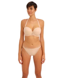 Soutien-gorge Moulé Avec Armatures Bretelles Amovibles De La Collection Tailored Coloris Beige Naturel Par Freya Lingerie.  -Sous Vêtement Soldes Magasin Soutien gorge moule armatures bretelles amovibles Freya Tailored natural beige chair AA401109 NAE 504