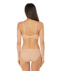 Soutien-gorge Moulé Armatures Triangle Collection De Lingerie Quotidienne Lisse Coloris Frappe (=peau) Par Wacoal.  -Sous Vêtement Soldes Magasin Soutien gorge moule armatures triangle Wacoal Lisse frappe chair WE145001 FRP 102