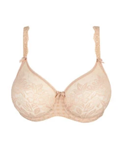 Soutien-gorge Moulé Emboitant Grande Taille Dentelle Collection Madison De Chez PrimaDonna En Coloris Café Latte (=chair). -Sous Vêtement Soldes Magasin Soutien gorge moule emboitant grande taille en dentelle PrimaDonna Madison caffe latte chair 0262127 CAL 1001