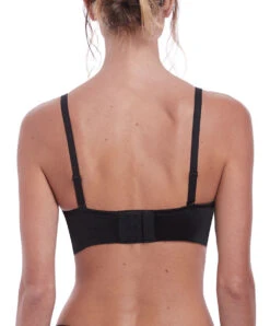 Soutien-gorge Sans Bretelles Moulé Avec Armatures Collection Aura De Chez Fantasie Lingerie. 23 Soutien-gorge Sans Bretelles Moulé Avec Armatures Collection Aura De Chez Fantasie Lingerie. -Sous Vêtement Soldes Magasin Soutien gorge moule sans bretelles armatures Fantasie Aura noir FL2320 BLK dos 3