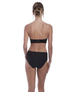 Soutien-gorge Sans Bretelles Moulé Avec Armatures Collection Aura De Chez Fantasie Lingerie. 17 Soutien-gorge Sans Bretelles Moulé Avec Armatures Collection Aura De Chez Fantasie Lingerie. -Sous Vêtement Soldes Magasin Soutien gorge moule sans bretelles armatures Fantasie Aura noir FL2320 BLK ensemble dos 1