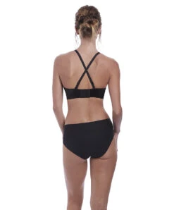 Soutien-gorge Sans Bretelles Moulé Avec Armatures Collection Aura De Chez Fantasie Lingerie. 21 Soutien-gorge Sans Bretelles Moulé Avec Armatures Collection Aura De Chez Fantasie Lingerie. -Sous Vêtement Soldes Magasin Soutien gorge moule sans bretelles armatures Fantasie Aura noir FL2320 BLK ensemble dos 2