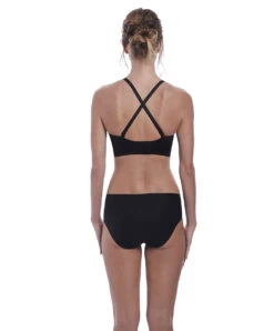 Soutien-gorge Sans Bretelles Moulé Avec Armatures Collection Aura De Chez Fantasie Lingerie. 21 Soutien-gorge Sans Bretelles Moulé Avec Armatures Collection Aura De Chez Fantasie Lingerie. -Sous Vêtement Soldes Magasin Soutien gorge moule sans bretelles armatures Fantasie Aura noir FL2323 BLK ensemble dos 2