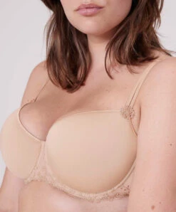 Simone Perele Soutien-gorge Padding Moulé Bonnets Spacer 3D Simone Pérèle Collection De Lingerie Permanente Délice Coloris Peau. -Sous Vêtement Soldes Magasin Soutien gorge padding moule spacer 3D Simone Perele Delice peau chair 12X343 709 10