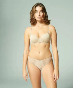 Simone Perele Soutien-gorge Padding Moulé Bonnets Spacer 3D Simone Pérèle Collection De Lingerie Permanente Délice Coloris Peau. -Sous Vêtement Soldes Magasin Soutien gorge padding moule spacer 3D Simone Perele Delice peau chair 12X343 709 3