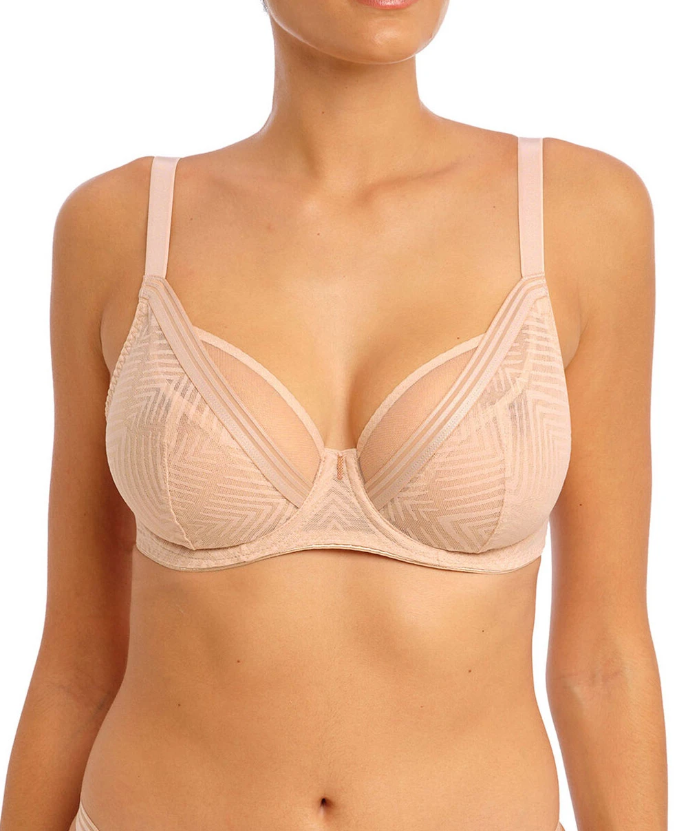 Soutien-gorge Décolleté Plongeant à Armatures De La Collection Tailored Coloris Beige Naturel Par Freya Lingerie. 3 Soutien-gorge Décolleté Plongeant à Armatures De La Collection Tailored Coloris Beige Naturel Par Freya Lingerie.