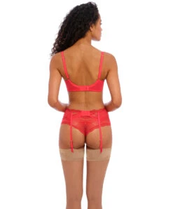 Soutien-gorge Plunge Sexy à Armatures Collection Permanente De Dessous Sexy Freya Fatale De La Maison Freya Lingerie, Coloris Rouge Chili.  -Sous Vêtement Soldes Magasin Soutien gorge plunge sexy armatures Freya Freya Fatale chili red rouge AA401402 CRD 12