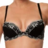 Soutien-gorge Push-up Lise Charmel Splendeur Soie Coloris Noir.  -Sous Vêtement Soldes Magasin Soutien gorge push up Lise Charmel Splendeur Soie noir ACC3580 SN face
