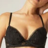 Simone Perele Soutien-gorge Push-up Simone Pérèle De La Collection Lingerie Orphée. -Sous Vêtement Soldes Magasin Soutien gorge push up Simone Perele oprhee noir 15S340 015