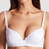 Soutien-gorge Push-up Collection Lingerie Bahia & Moi De La Marque De Lingerie Aubade 1 Soutien-gorge Push-up Collection Lingerie Bahia & Moi De La Marque De Lingerie Aubade -Sous Vêtement Soldes Magasin Soutien gorge push up bahia et moi Aubade blanc PY18 Blanc