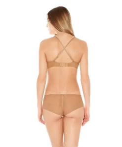 Soutien-gorge Push-up Contour Multipositions Invisible Collection De Lingerie Essentielle Intuition Par Wacoal Lingerie, Coloris Toasted Beige (=peau). -Sous Vêtement Soldes Magasin Soutien gorge push up contour multipositions Wacoal Intuition toasted beige chair WE108003 TOG 4