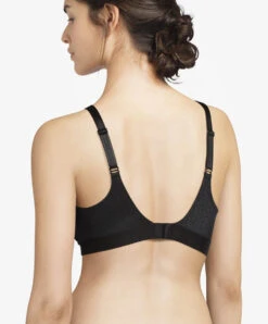 Soutien-gorge Sans Armatures Collection Lingerie Invisible Grande Taille C Magnifique De La Marque De Lingerie Chantelle, Coloris Noir. -Sous Vêtement Soldes Magasin Soutien gorge sans armatures Chantelle c magnifique noir C18920 011 1