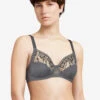 Soutien-gorge Sans Armatures Chantelle Lingerie De La Collection Every Curve Coloris Gris Ardoise. 2 Soutien-gorge Sans Armatures Chantelle Lingerie De La Collection Every Curve Coloris Gris Ardoise. -Sous Vêtement Soldes Magasin Soutien gorge sans armatures Chantelle every curve ardoise gris C16B20 047 1