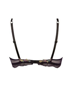 Soutien-gorge Sans Armatures De La Collection Lingerie De Luxe Dentelle Cashmer Par Lise Charmel.  -Sous Vêtement Soldes Magasin Soutien gorge sans armatures Lise Charmel Dentelle cashmer emaux cashmer prune ACH6551 EC 11