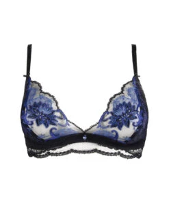 Soutien-gorge Sans Armatures Lise Charmel Collection Fête Précieuse. 8 Soutien-gorge Sans Armatures Lise Charmel Collection Fête Précieuse. -Sous Vêtement Soldes Magasin Soutien gorge sans armatures Lise Charmel fete precieuse noir et bleu ACG6577 NP 4
