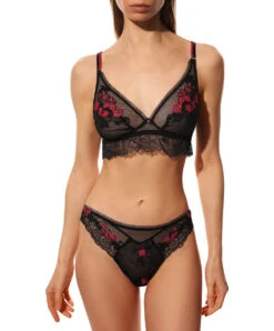 Soutien-gorge Sans Armature Collection L'amour En Liberté De La Maison De Lingerie Française Lise Charmel. -Sous Vêtement Soldes Magasin Soutien gorge sans armatures Lise Charmel l amour en liberte fuchsia ACH6505 LF 103
