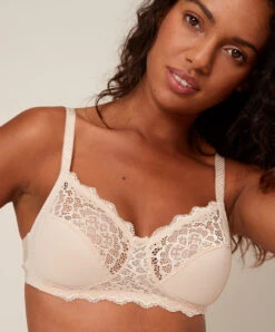 Simone Perele Soutien-gorge Triangle Sans Armatures Caresse De Simone Pérèle Coloris Peau Rosée (=chair) 20 Simone Perele Soutien-gorge Triangle Sans Armatures Caresse De Simone Pérèle Coloris Peau Rosée (=chair) -Sous Vêtement Soldes Magasin Soutien gorge sans armatures Simone Perele Caresse peau rosee Chair 12A210 739 101