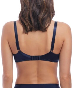 Soutien-gorge Sans Armatures Wacoal Eglantine Coloris Ink/bleu Marine. 7 Soutien-gorge Sans Armatures Wacoal Eglantine Coloris Ink/bleu Marine. -Sous Vêtement Soldes Magasin Soutien gorge sans armatures Wacoal Eglantine navy blue Ink WEBFA162 INK dos