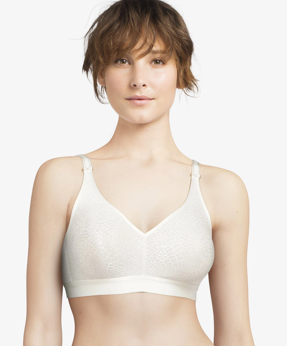 Soutien-gorge Sans Armatures Collection Lingerie Invisible Grande Taille C Magnifique De La Marque De Lingerie Chantelle, Coloris Ivoire. 3 Soutien-gorge Sans Armatures Collection Lingerie Invisible Grande Taille C Magnifique De La Marque De Lingerie Chantelle, Coloris Ivoire.