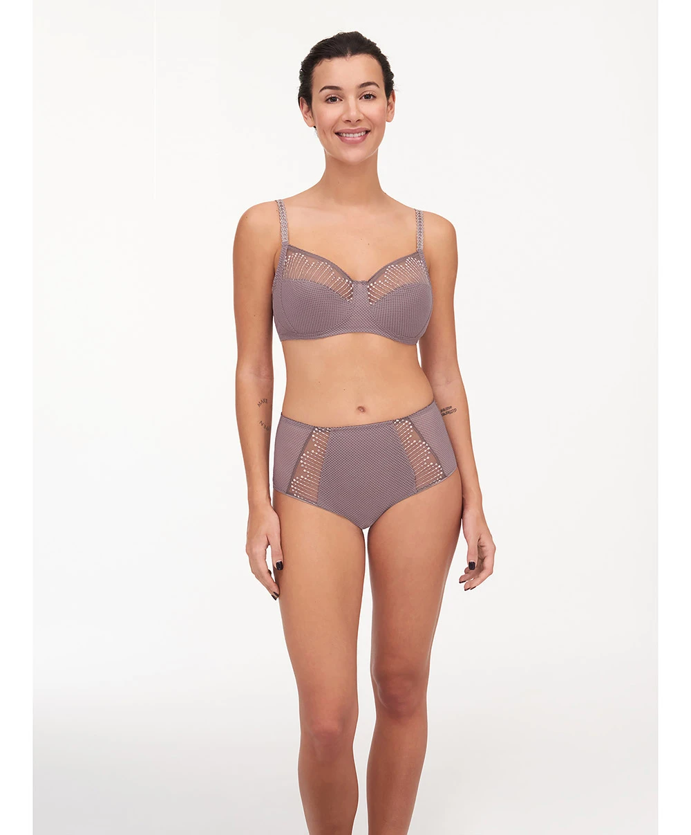 Soutien-gorge Sans Armatures Maintien Chantelle De La Collection Luminesce En Coloris Terre D'ombre Sauvage. 6 Soutien-gorge Sans Armatures Maintien Chantelle De La Collection Luminesce En Coloris Terre D'ombre Sauvage. – Image 4