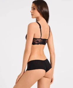 Soutien-gorge Spacer Collection Softessence De La Maison De Lingerie Sexy Aubade. -Sous Vêtement Soldes Magasin Soutien gorge spacer softessence Aubade noir TMN09 NOIR 3