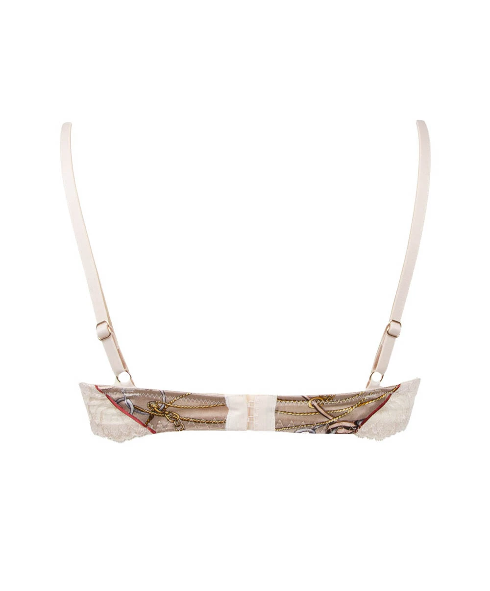 Soutien-gorge Triangle En Soie Collection Lingerie Séduction Cavalière De La Marque Lise Charmel. 6 Soutien-gorge Triangle En Soie Collection Lingerie Séduction Cavalière De La Marque Lise Charmel. – Image 4