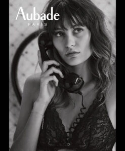 Soutien-gorge Triangle Plongeant De La Collection Lingerie Permanente Rosessence Par Aubade Paris. 12 Soutien-gorge Triangle Plongeant De La Collection Lingerie Permanente Rosessence Par Aubade Paris. -Sous Vêtement Soldes Magasin Soutien gorge triangle plongeant rosessence Aubade noir HK12 noir 4