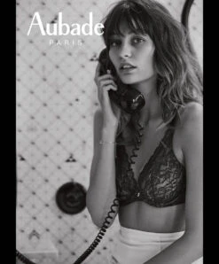 Soutien-gorge Triangle Plongeant De La Collection Lingerie Permanente Rosessence Par Aubade Paris. 11 Soutien-gorge Triangle Plongeant De La Collection Lingerie Permanente Rosessence Par Aubade Paris. -Sous Vêtement Soldes Magasin Soutien gorge triangle plongeant rosessence Aubade noir HK12 noir 6