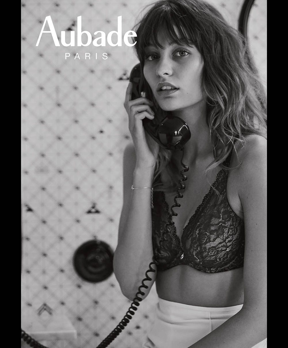 Soutien-gorge Triangle Plongeant De La Collection Lingerie Permanente Rosessence Par Aubade Paris. 6 Soutien-gorge Triangle Plongeant De La Collection Lingerie Permanente Rosessence Par Aubade Paris. – Image 4