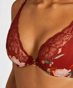 Soutien-gorge Triangle Avec Armatures Aubade De La Collection Sweet Folk. -Sous Vêtement Soldes Magasin Soutien gorge triangle sweet folk Aubade sienna RPF12 SIEN 3