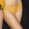 String Collection Onde Graphic Coloris Miel Blond De La Marque De Lingerie Antigel Par Lise Charmel. -Sous Vêtement Soldes Magasin String Antigel de Lise Charmel Onde graphic miel blond jaune moutarde ECG0067 MB 1