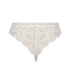 String Collection Stricto Sensuelle De Chez Antigel Par Lise Charmel Coloris écru Nacre. -Sous Vêtement Soldes Magasin String Antigel de Lise Charmel Stricto Sensuelle ecru nacre ivoire ECH0017 EN 11