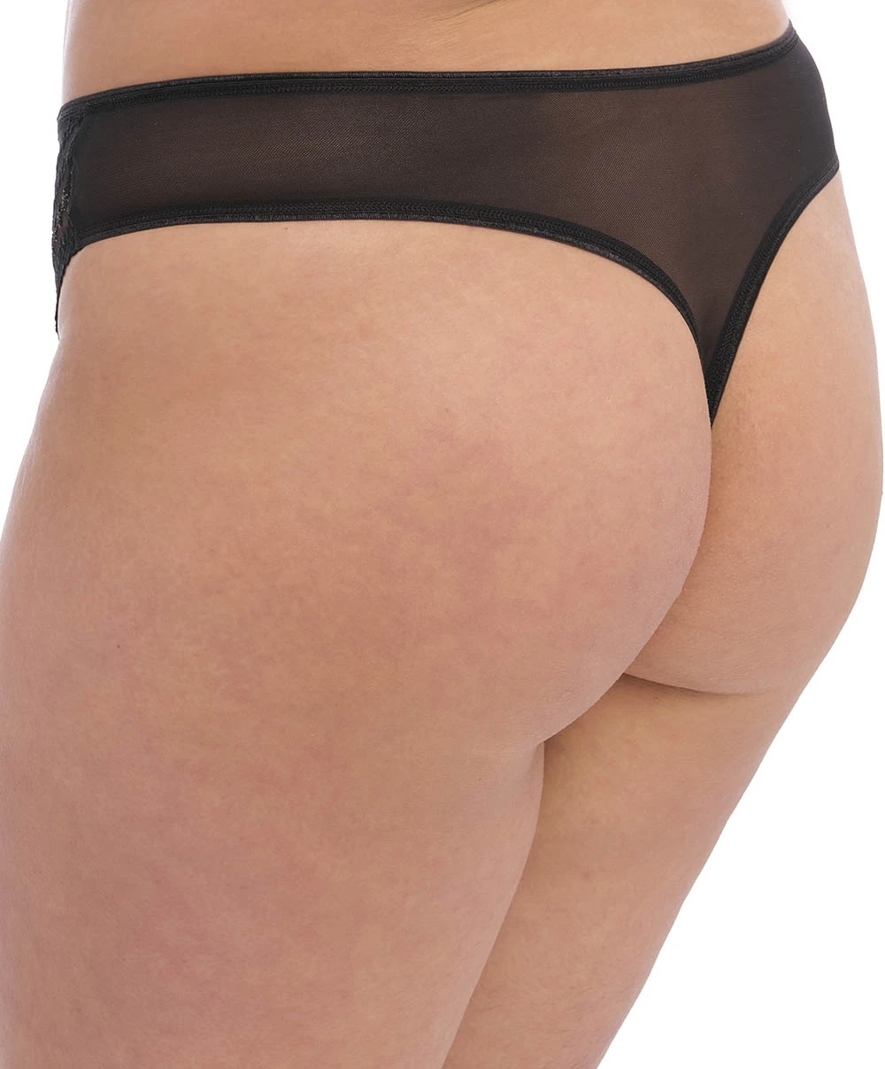 String Grande Taille De La Collection Lingerie Matilda Par Elomi. 3 String Grande Taille De La Collection Lingerie Matilda Par Elomi.