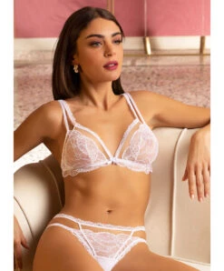 String Sexy Collection De Lingerie Blanche Féérie Couture Par Lise Charmel. 18 String Sexy Collection De Lingerie Blanche Féérie Couture Par Lise Charmel. -Sous Vêtement Soldes Magasin String sexy Lise Charmel Feerie Couture blanc ACH0574 BL fashion 2
