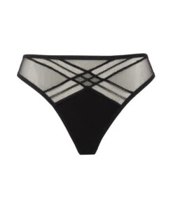 String Tanga Sexy Soir Adrénaline De La Marque De Lingerie Antigel Par Lise Charmel. -Sous Vêtement Soldes Magasin String tanga Antigel de Lise Charmel Soir Adrenaline noir ECG0095 NO 10