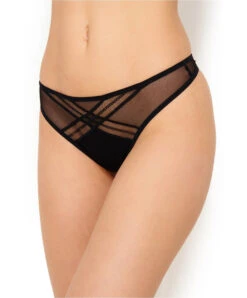 String Tanga Sexy Soir Adrénaline De La Marque De Lingerie Antigel Par Lise Charmel. -Sous Vêtement Soldes Magasin String tanga Antigel de Lise Charmel Soir Adrenaline noir ECG0095 NO 501