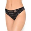 Tanga Sexy Collection Pois Glamour Par Antinéa De Lise Charmel. 2 Tanga Sexy Collection Pois Glamour Par Antinéa De Lise Charmel. -Sous Vêtement Soldes Magasin Tanga Antinea de Lise Charmel Pois Glamour noir camel CCC0036 NC face