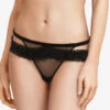 String Chantal Thomass De La Collection Lingerie Sexy Abysse, Coloris Noir. -Sous Vêtement Soldes Magasin Tanga Chantal Thomass Abysse noir T08E70 011 5