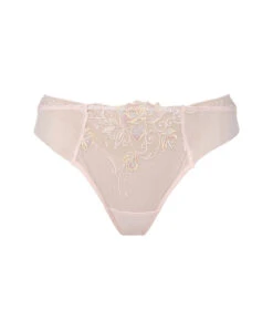 Tanga Sexy De La Nouvelle Ligne De Lingerie Sexy Rose De Venise Par Lise Charmel. -Sous Vêtement Soldes Magasin Tanga Lise Charmel Rose de Venise desir venise rose poudre ACH0021 DV 10