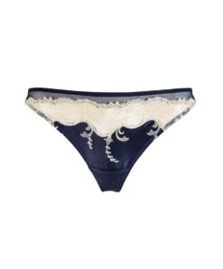 Tanga Splendeur Soie De La Marque Lise Charmel. 14 Tanga Splendeur Soie De La Marque Lise Charmel. -Sous Vêtement Soldes Magasin Tanga Lise Charmel Splendeur Soie Bleu marine ACC0080 SM 1001