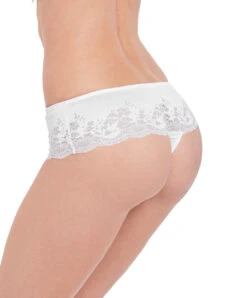 Tanga De La Collection Lace Affair De La Marque Wacoal. 9 Tanga De La Collection Lace Affair De La Marque Wacoal. -Sous Vêtement Soldes Magasin Tanga Wacoal Lace affair white Blanc WA845256 WHE 3