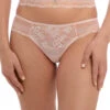 Tanga Wacoal De La Collection Ravissant, Coloris Delicacy (=rose Pastel). -Sous Vêtement Soldes Magasin Tanga Wacoal Ravissant delicacy rose poudre WE600570 DLY 1