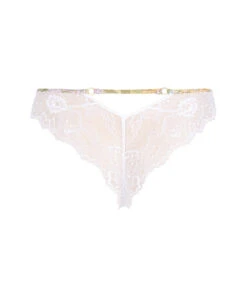Tanga à Fleurs De La Collection Féérie Florale Coloris Pastel Floral Présentée Par Lise Charmel. -Sous Vêtement Soldes Magasin Tanga a fleurs Lise Charmel Feerie Florale pastel floral multicolore ACH0025 PF 11