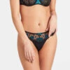 Tanga Aubade De La Collection Lingerie Fièvre Andalouse. -Sous Vêtement Soldes Magasin Tanga fievre andalouse Aubade lapis lazuli QC26 LPLA